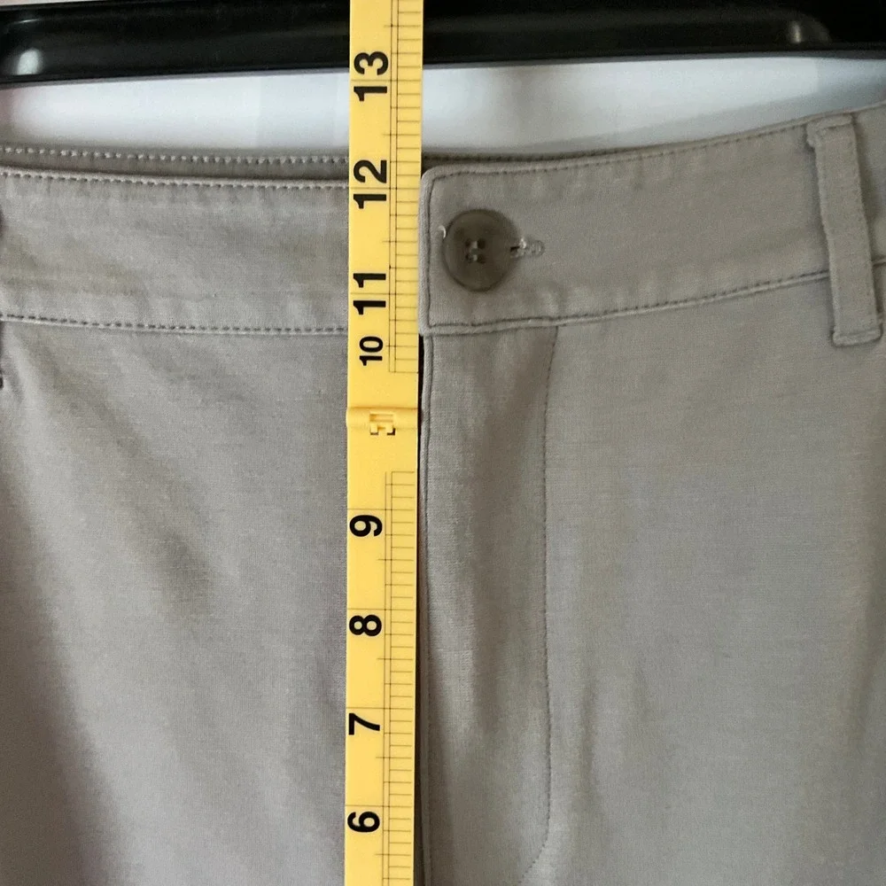 PAIGE Mens Elmwood Shark Fin Grey Stretch Knit Jogger Pants Size 33 - Picture 6 of 11